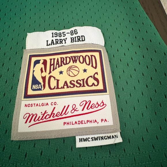 Mitchell & Ness Larry Bird Home Boston Celtics Jersey Men's Medium - Picture 3 of 8